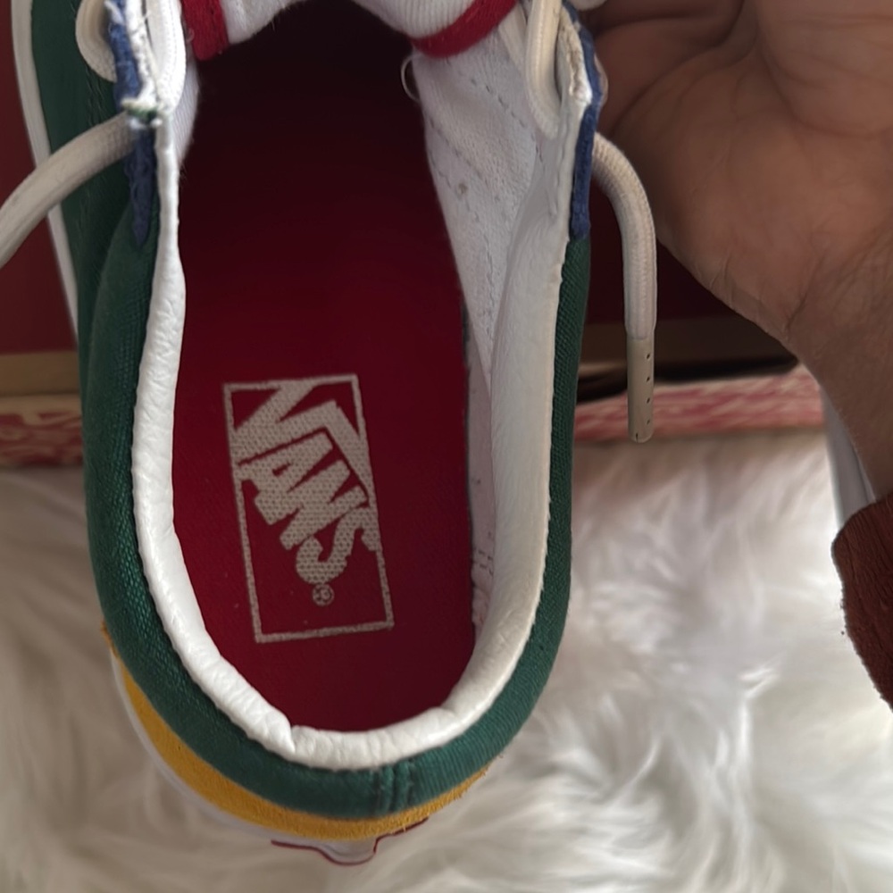 Vans Yacht Club Blue and Green Sneakers - Picture 11 of 15